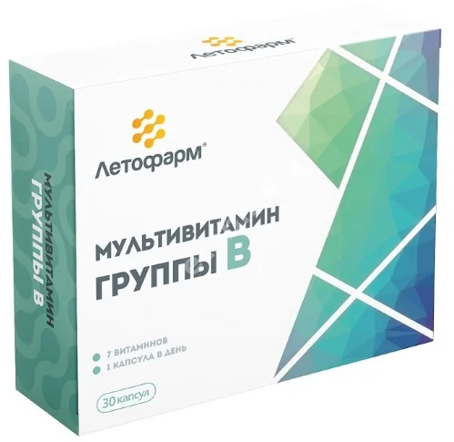 МУЛЬТИВИТАМИН ГРУППЫ В капс. N30 (ЛетоФарм, РФ)