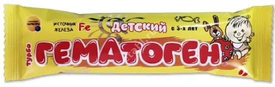 ГЕМАТОГЕН Турбо 25г (Фарм-Про, РФ)