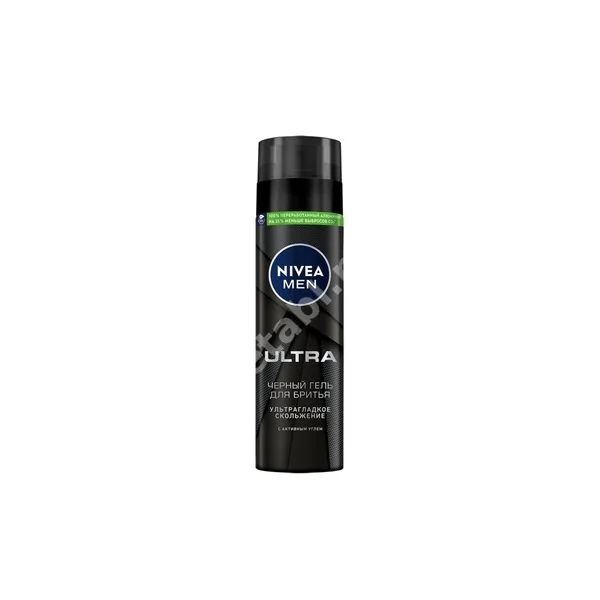 НИВЕЯ For men гель д/бритья Ультра черный 200мл (БАЙЕРСДОРФ, ГЕРМАНИЯ)