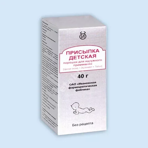 ПРИСЫПКА ДЕТСКАЯ 0м+ 40г (Ивановская Ф.Ф., РФ)