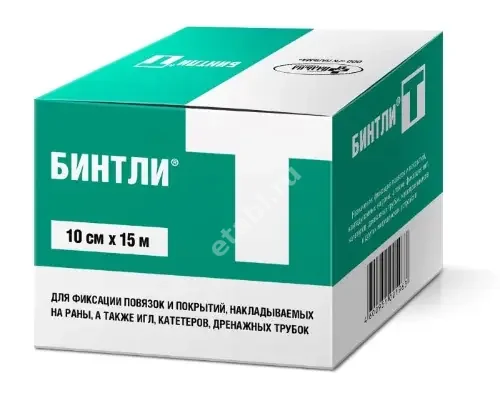 БИНТ ЛИПКИЙ Бинтли-Т фиксир. проницаемый неткан. 15х1500см (рулон) (Пальма Группа Компаний, РФ)