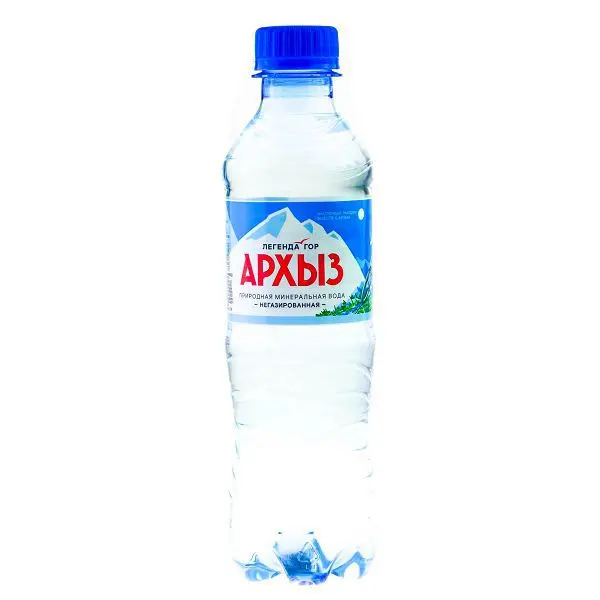 ВОДА ПИТЬЕВАЯ газ. (бут. п/э) 0.5л (Аквалайн, РФ)