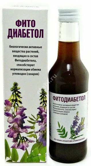 ФИТОДИАБЕТОЛ сироп (фл.) 250мл N1 (Биоинвентика, РФ)