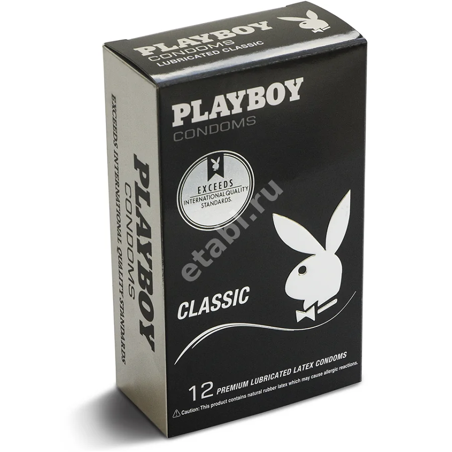 ПЛЭЙБОЙ (PLAYBOY) Classic презервативы N12 (Юнайтед Медикал Девайсез, ТАИЛАНД)