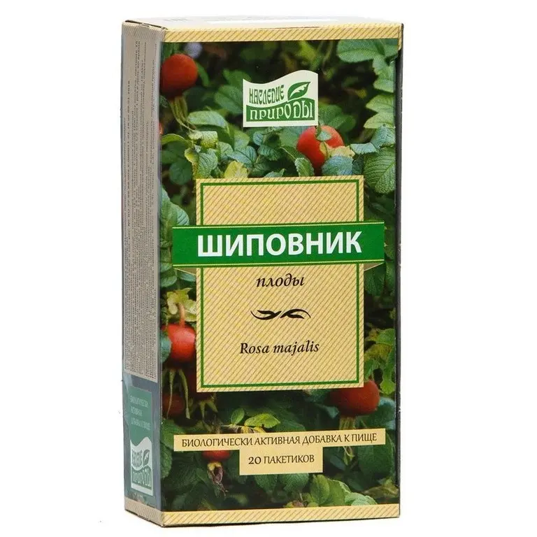 ШИПОВНИКА ПЛОДЫ (фильтр-пак.) 1.5г N20 (Камелия-ЛТ, РФ)