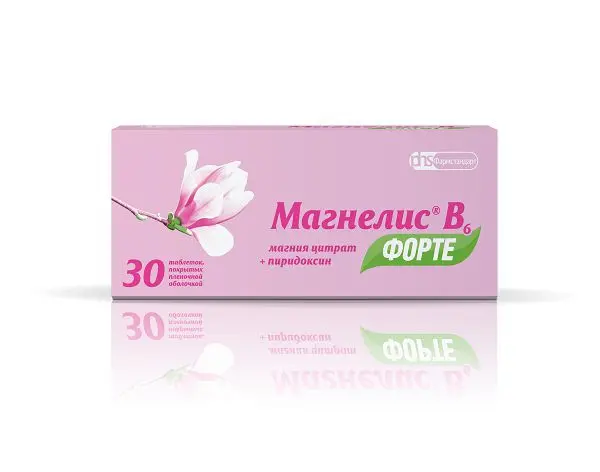 МАГНЕЛИС В6 Форте табл. п.п.о. N30 (ОТИСИФАРМ, РФ)