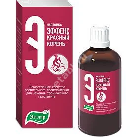 КРАСНЫЙ КОРЕНЬ Эффекс настойка (фл.) 50мл N1 (ЭВАЛАР, РФ)