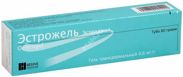 ЭСТРОЖЕЛЬ гель трансдерм. 0.06% - 80г N64 (БЕЗЕН, ФРАНЦИЯ)