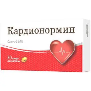 КАРДИОНОРМИН Омега-3 - 60% капс. N30 (Полярис, РФ)