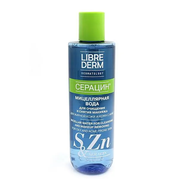 ЛИБРИДЕРМ Серацин мицеллярная вода 100мл (БИОФАРМРУС, РФ)