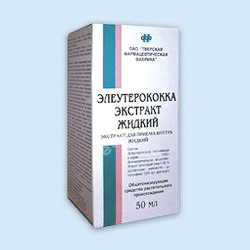 ЭЛЕУТЕРОКОККА ЭКСТРАКТ  экстр. жидк. внутр. (фл.) 50мл N1 (Тверская Ф.Ф., РФ)