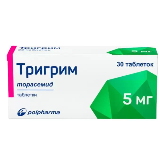 ТРИГРИМ табл. 5мг N30 (АКРИХИН, РФ/ПОЛЬША)