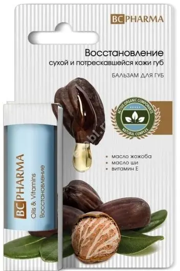 БиСи (BEAUTY CARE) бальзам для губ восстан-щий д/сух/потреск. кожи 4.1г Жожоба/Ши/Витамин Е (ПРОТЕК, ПОЛЬША)