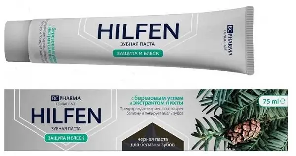 ХИЛФЕН зубная паста Защита и блеск 75мл (ПРОТЕК, РФ)
