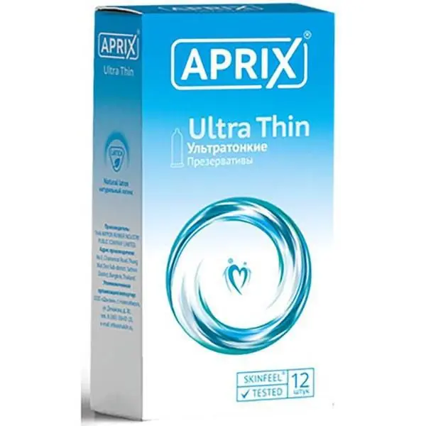 АПРИКС Ultra Thin презервативы N12 Ультратонкие (ПРОТЕК, ТАИЛАНД)