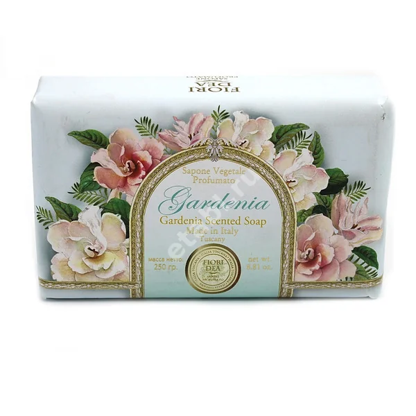 ФЬЕРИ ДЕА (FIORI DEA) мыло 250г Гардения (Сапонифицио Рондинелла, ИТАЛИЯ)
