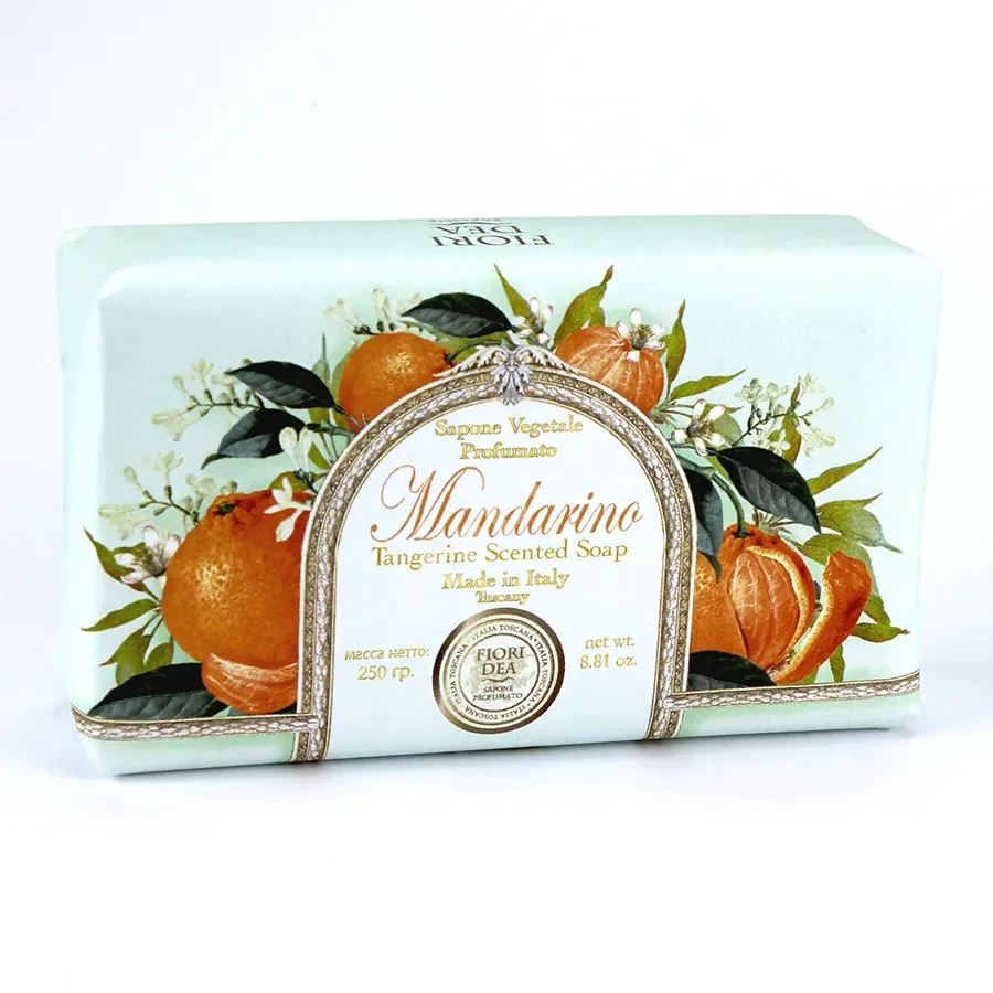 ФЬЕРИ ДЕА (FIORI DEA) мыло 250г Мандарин (Сапонифицио Рондинелла, ИТАЛИЯ)