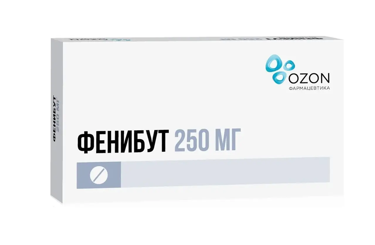 ФЕНИБУТ табл. 250мг N50 (ОЗОН, РФ)