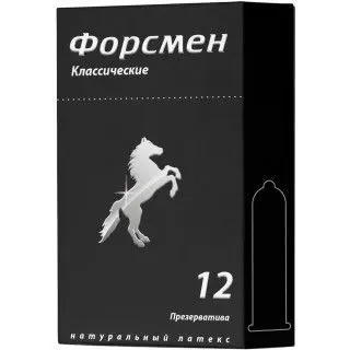 ФОРСМЕН презервативы классические гладкие N12 (Клевер, РФ)