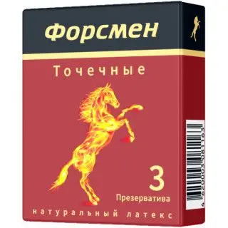 ФОРСМЕН презервативы классические точечные N3 (Клевер, РФ)