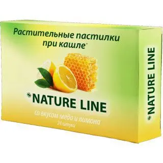 НАТУРЛАЙН леденцы N24 Мед/лимон (Ананта Медикеа, РФ)