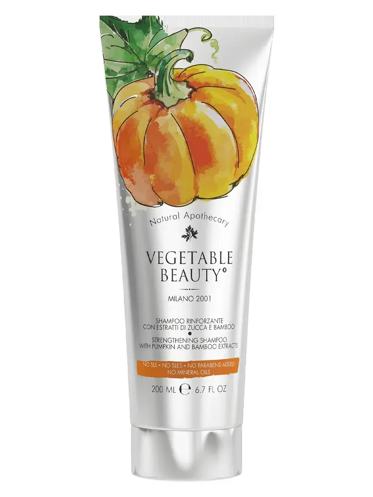 ВЕДЖЕТЕБЛ БЬЮТИ (VEGETABLE BEAUTY) шампунь укрепл Тыква и бамбук 200мл (БИОФАРМРУС, ИТАЛИЯ)