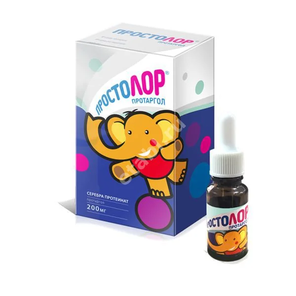 ПРОСТОЛОР ПРОТАРГОЛ табл. д/р-ра местн. прим. 200мг - 10мл N1 (Обнинская ХФК, РФ)