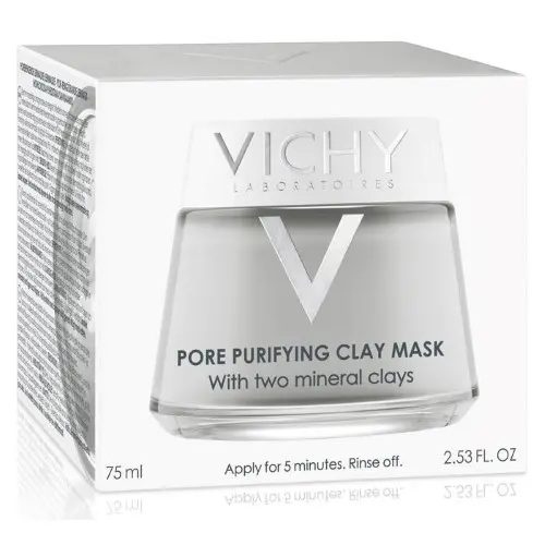 ВИШИ (VICHY) Mineral Masks маска для лица очищающая поры Глина (банк.) 75мл (Косметик Актив Продюксьон, ИСПАНИЯ)