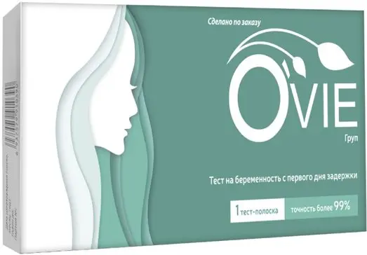 ТЕСТ НА БЕРЕМЕННОСТЬ Овитест (Ovie) N1 (Наньтун Эгенс Биотекнолоджи, КИТАЙ)