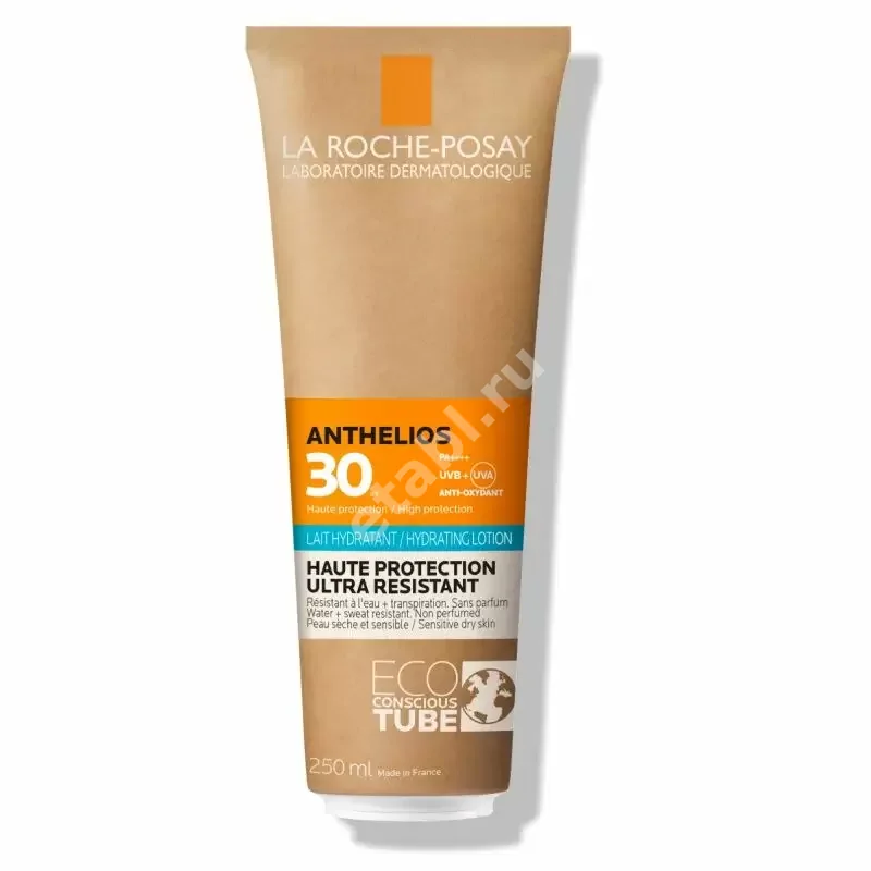 ЛЯ РОШ ПОЗЕ (LA ROCHE POSAY) Антгелиос молочко для лица/тела солнцезащит SPF30 250мл (Косметик Актив Продюксьон, ИСПАНИЯ)
