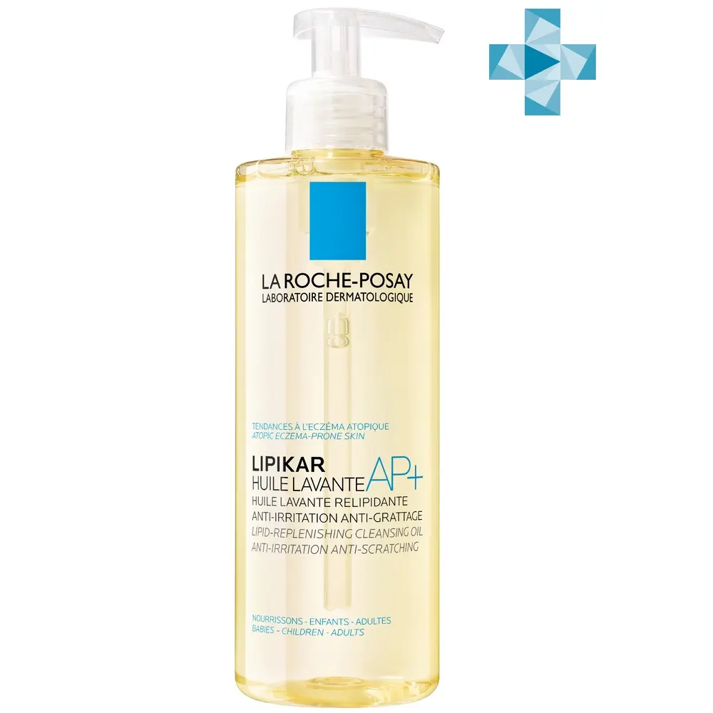 ЛЯ РОШ ПОЗЕ (LA ROCHE POSAY) Липикар АП+ масло д/душа 400мл (Косметик Актив Продюксьон, ИСПАНИЯ)