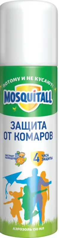 МОСКИТОЛ Защита для взрослых аэроз. от комаров 150мл (АРНЕСТ, РФ)
