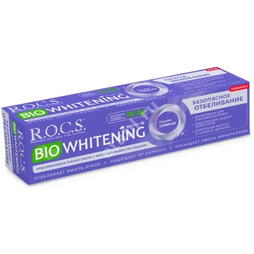 РОКС зубная паста Безопасное отбеливание 94г (ДИАРСИ (R.O.C.S.), РФ)