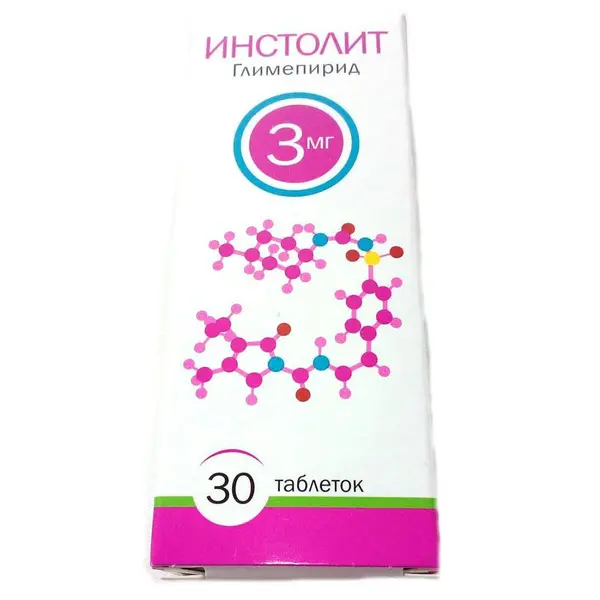ИНСТОЛИТ табл. 3мг N30 (ФАРМАСИНТЕЗ, РФ)