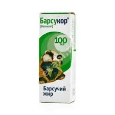 БАРСУКОР Барсучий жир жидк. (фл.) 100мл N1 Экстракт шалфея (Биофармрус, РФ)