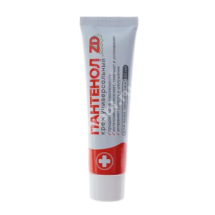 ПАНТЕНОЛ крем универсальный 50мл (Зеленая Дубрава, РФ)