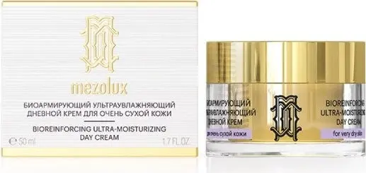 ЛИБРИДЕРМ Mezolux крем для лица/шеи/декольте дневной биоармир антивозрастной ультраувл д/сухой кожи 50мл (БИОФАРМРУС, РФ)
