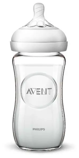 АВЕНТ (Avent) бутылочка стекл. 240мл силик соска скошен/медл поток Naturals 1м+ SCF053/17 (ФИЛИПС  ЭЛЕКТРОНИКС, ИНДОНЕЗИЯ/ВЕЛИКОБРИТАНИЯ)