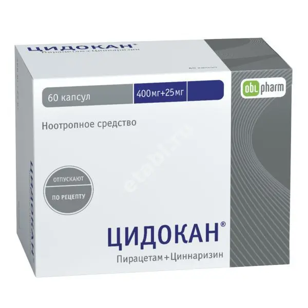 ЦИДОКАН капс. N60 (БИННОФАРМ, РФ)