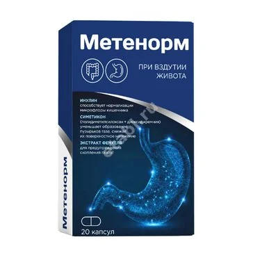 МЕТЕНОРМ капс. N20 (ВнешторгФарма, РФ)