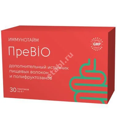 ИММУНОТАЙМ ПреБио (пак.) 4г N30 (ФАРМАКОР, РФ)