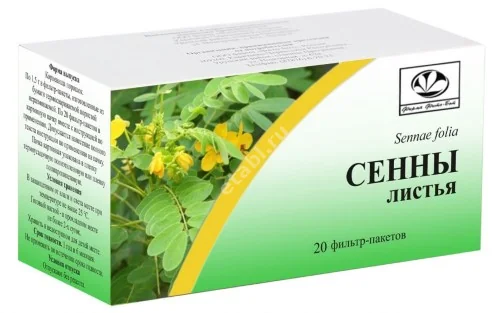 СЕННЫ ЛИСТЬЯ сырье (фильтр-пак.) 1.5г N20 (Фито-Бот Фирма, РФ)