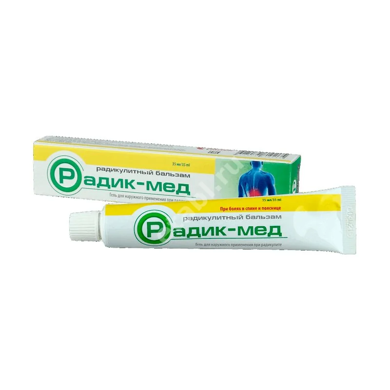 РАДИК-МЕД гель радикулитный бальзам 35мл N1 (Фиторос, РФ)