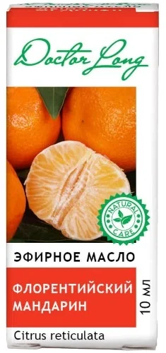 МАСЛО ЭФИРНОЕ Мандарин 10мл (БиолайнФарма, РФ)