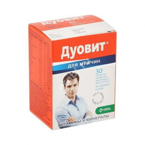 ДУОВИТ ДЛЯ МУЖЧИН табл. п.о. N30 (КРКА, СЛОВЕНИЯ)