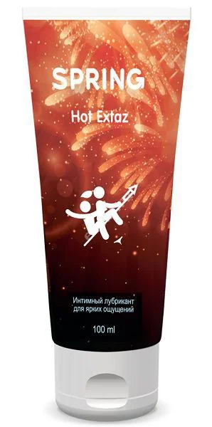 СПРИНГ Hot Extaz гель-смазка 100мл (Вита ХБО при РАН, РФ)
