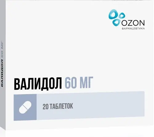 ВАЛИДОЛ табл. подъязычн. 60мг N20 (ОЗОН, РФ)