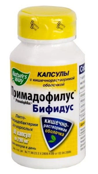 ПРИМАДОФИЛУС БИФИДУС капс. N30 (Доктор Вильмар Швабе, КАНАДА/США)