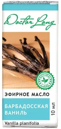 МАСЛО ЭФИРНОЕ Ваниль 10мл (БиолайнФарма, РФ)