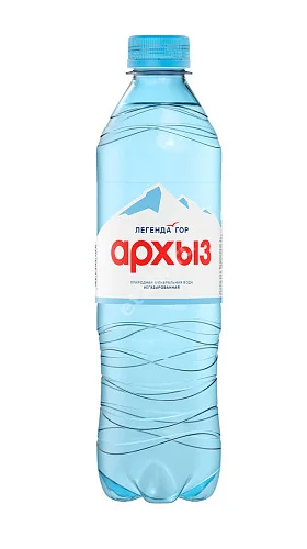 ВОДА ПИТЬЕВАЯ негаз. (бут. п/э) 0.5л (Аквалайн, РФ)